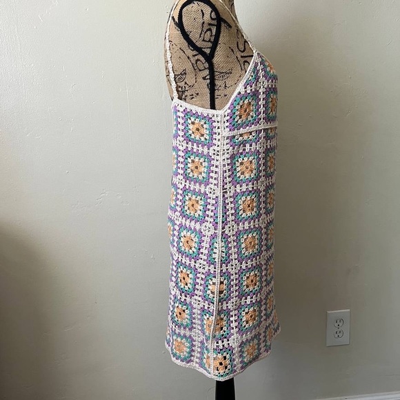 NEW ZARA CROCHET DRESS - Picture 2 of 5